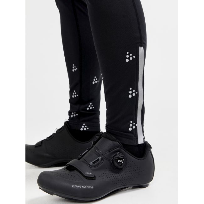 Craft ADV Bike Subz Lumen Bib Tights W – Colanți de ciclism cu bretele, reflectorizanți - Negru