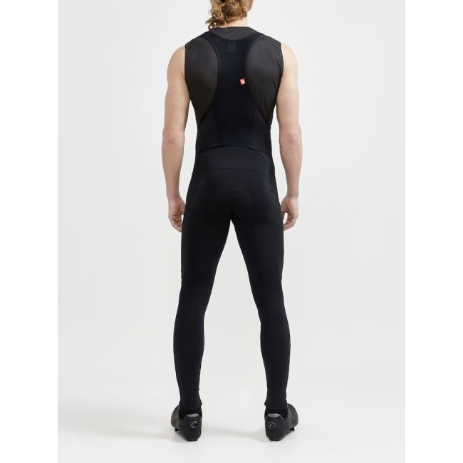 Craft Core Bike Subz Wind Bib Tights – Colanți de ciclism cu bretele, anti-vânt - Negru