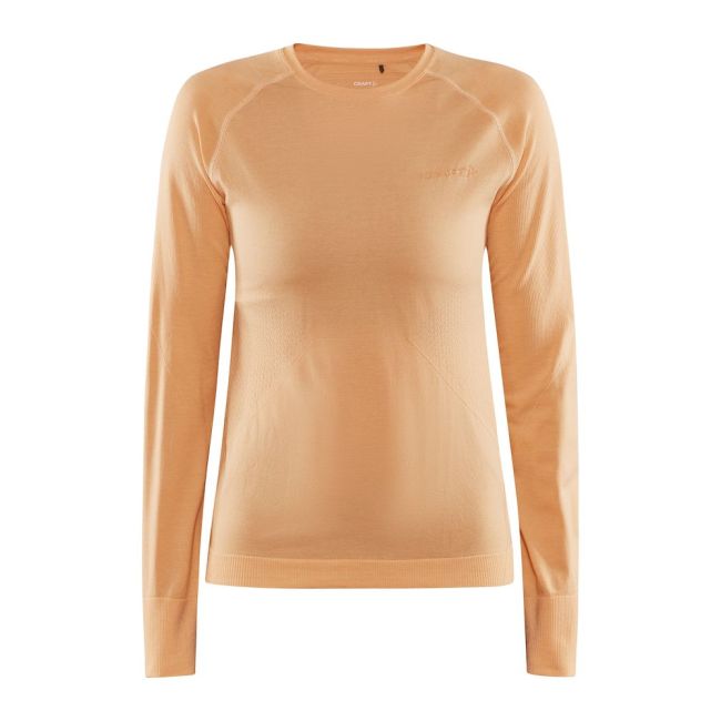 Craft Core Dry Active Comfort LS W – Bluză strat de bază - Portocaliu (B582000)