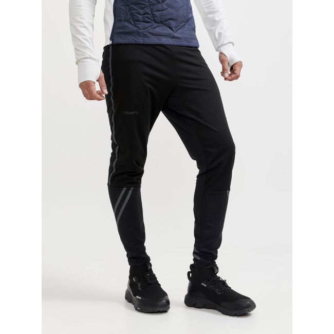 Craft ADV Subz Lumen Wind Pants 2 – Pantaloni de alergare anti-vânt reflectorizanți - Negru