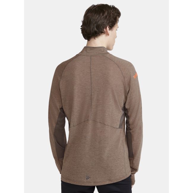 Craft ADV Subz Wool LS Tee 2 – Bluză de alergare cu merinos - Maro
