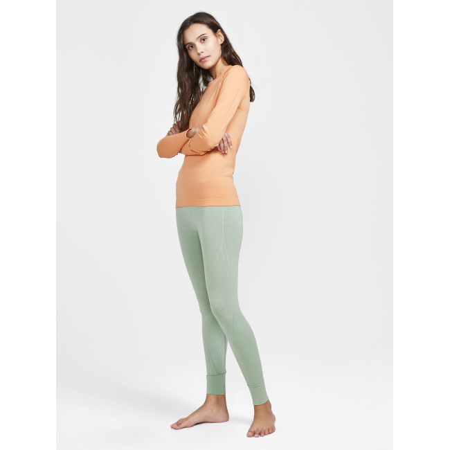 Craft Core Dry Active Comfort LS W – Bluză strat de bază - Portocaliu (B716000)