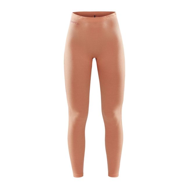 Craft PRO Wool Extreme X Pant W – Pantaloni strat de bază cu lână merinos - Portocaliu