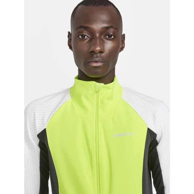 Craft ADV Bike Subz Lumen Jacket – Geacă de ciclism izolată reflectorizantă - Galben