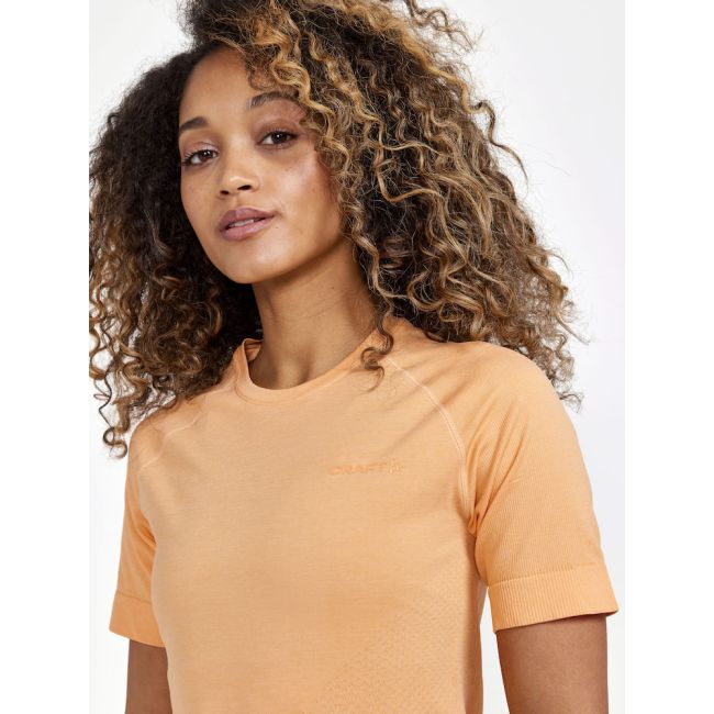 Craft Core Dry Active Comfort SS W – Tricou strat de bază - Portocaliu