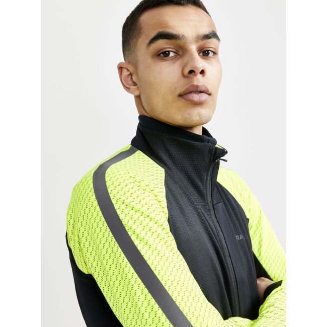 Craft ADV Bike Subz Lumen Jacket – Geacă de ciclism izolată reflectorizantă - Negru
