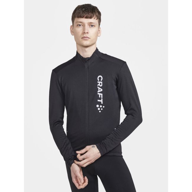 Craft Core Bike Subz LS Jersey – Tricou de ciclism cu mânecă lungă, izolat - Negru