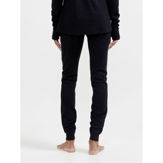 Craft ADV Nordic Wool Pant W – Pantaloni strat de bază cu merinos - Negru