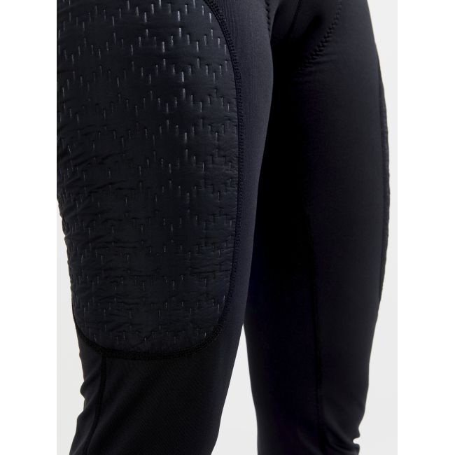 Craft ADV Bike Subz Lumen Bib Tights W – Colanți de ciclism cu bretele, reflectorizanți - Negru