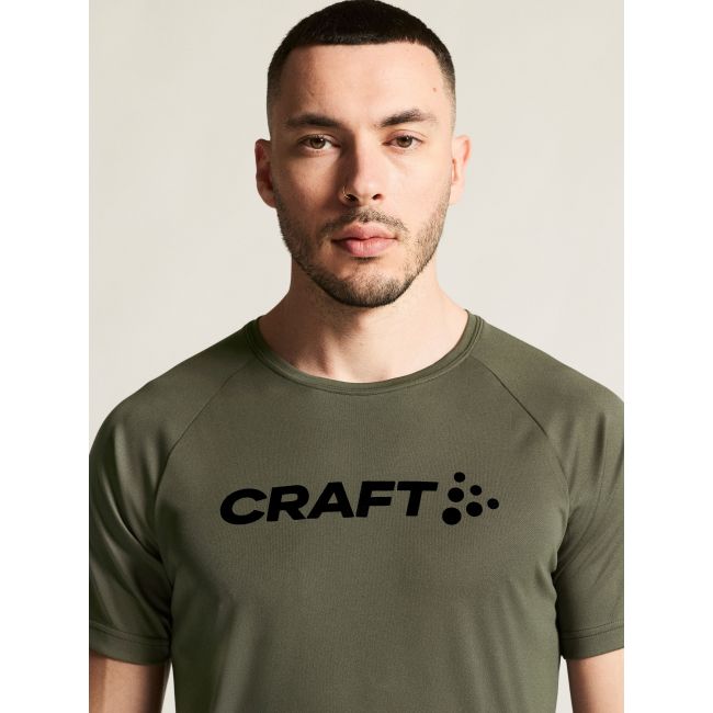 Craft Core Essence Logo Tee – Tricou de antrenament cu logo - Verde (6810)
