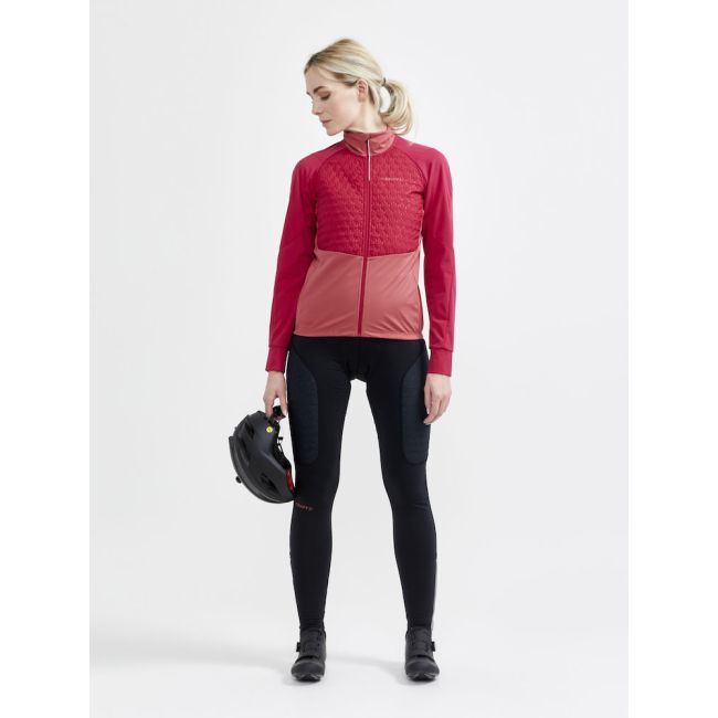 Craft ADV Bike Subz Jacket W – Geacă de ciclism ușor izolată - Roșu