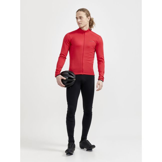 Craft Core Bike Subz Wind Bib Tights – Colanți de ciclism cu bretele, anti-vânt - Negru