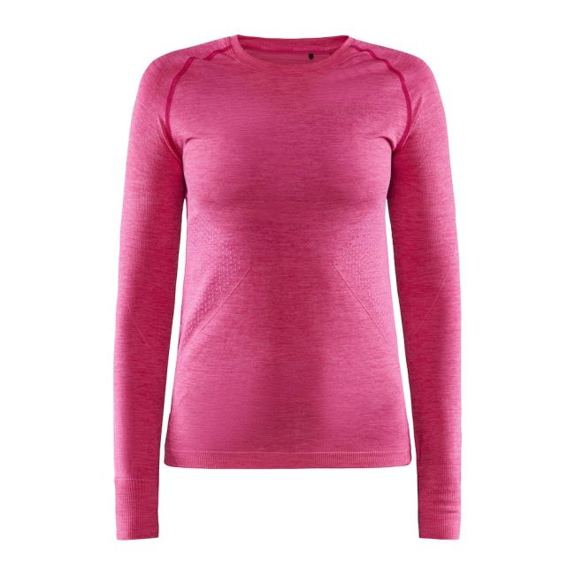 Craft Core Dry Active Comfort LS W – Bluză strat de bază - Roz
