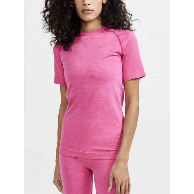 Craft Core Dry Active Comfort SS W – Tricou strat de bază - Roz