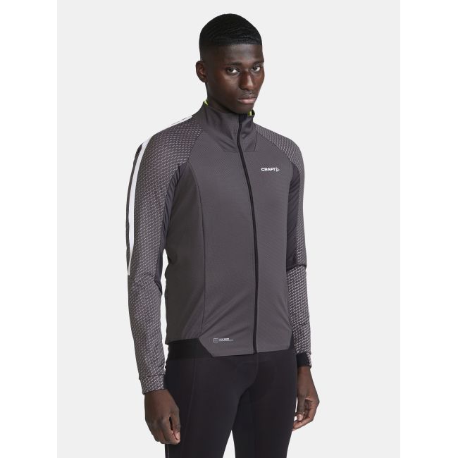 Craft ADV Bike Subz Lumen Jacket – Geacă de ciclism izolată reflectorizantă - Gri