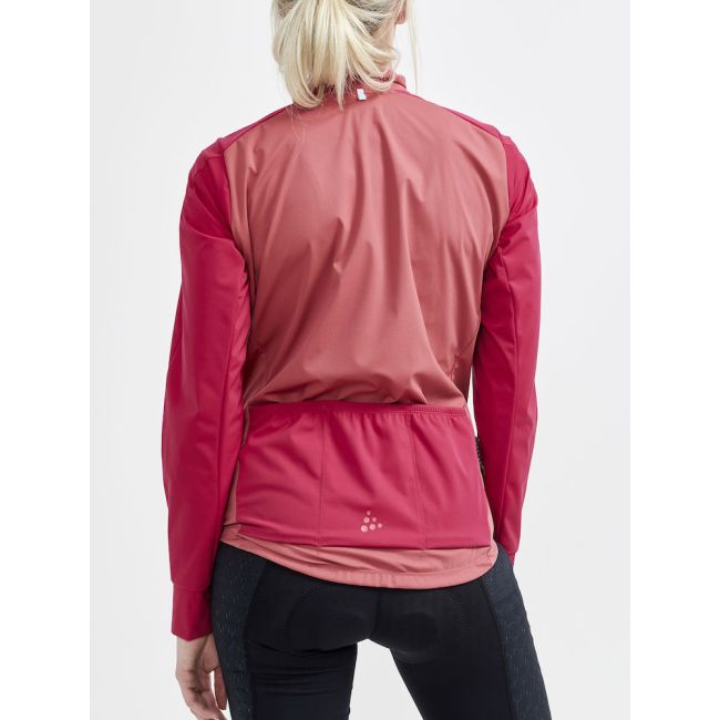 Craft ADV Bike Subz Jacket W – Geacă de ciclism ușor izolată - Roșu