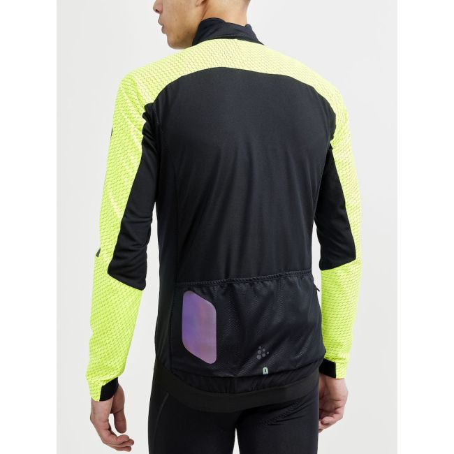 Craft ADV Bike Subz Lumen Jacket – Geacă de ciclism izolată reflectorizantă - Negru