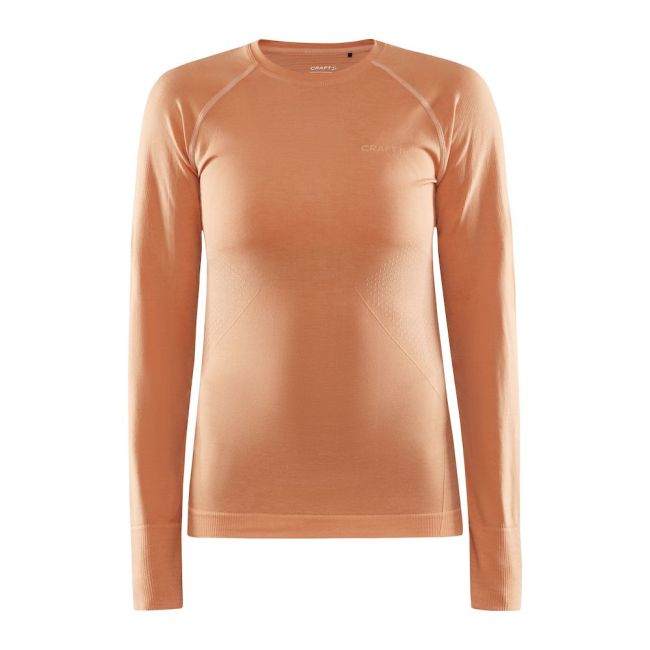 Craft Core Dry Active Comfort LS W – Bluză strat de bază - Portocaliu (B716000)