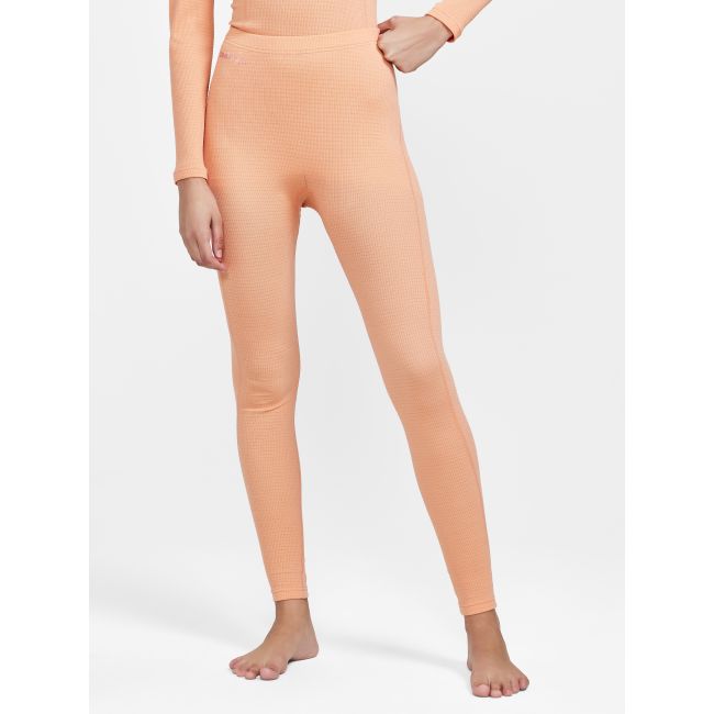 Craft PRO Wool Extreme X Pant W – Pantaloni strat de bază cu lână merinos - Portocaliu