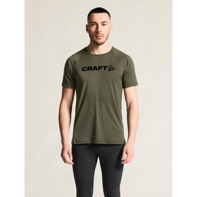 Craft Core Essence Logo Tee – Tricou de antrenament cu logo - Verde (6810)