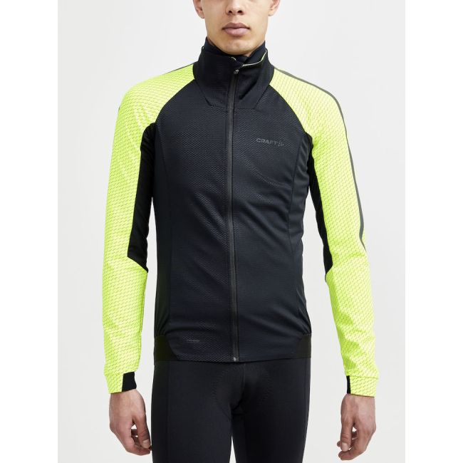 Craft ADV Bike Subz Lumen Jacket – Geacă de ciclism izolată reflectorizantă - Negru