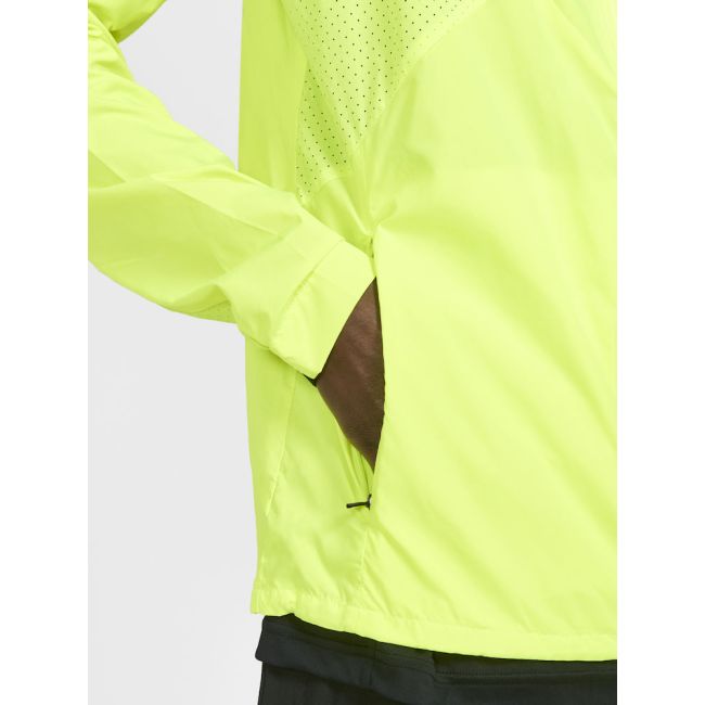 Craft ADV Essence Wind Jacket – Geacă de vânt de alergare - Galben