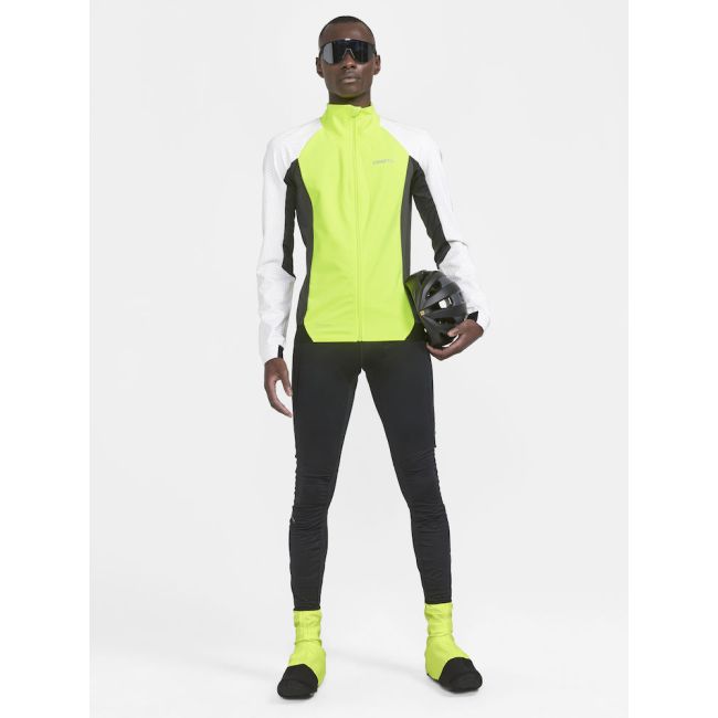 Craft ADV Bike Subz Lumen Jacket – Geacă de ciclism izolată reflectorizantă - Galben