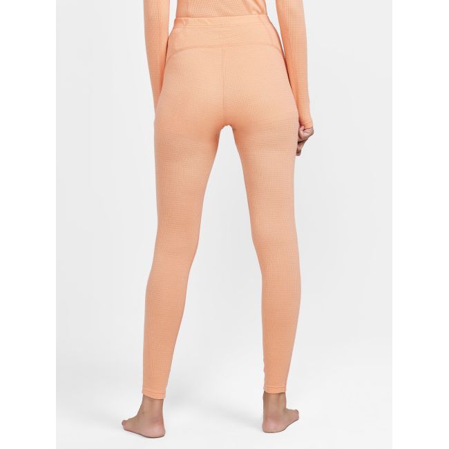 Craft PRO Wool Extreme X Pant W – Pantaloni strat de bază cu lână merinos - Portocaliu