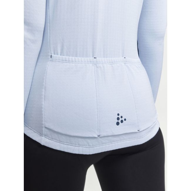 Craft Core Bike Subz LS Jersey W – Tricou de ciclism cu mânecă lungă, izolat - Albastru deschis