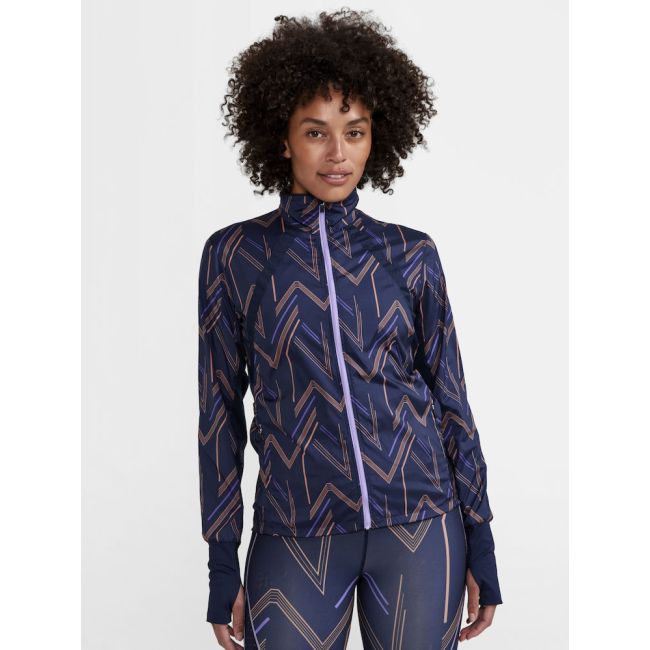 Craft ADV Essence Wind Jacket W – Geacă de vânt de alergare - Albastru
