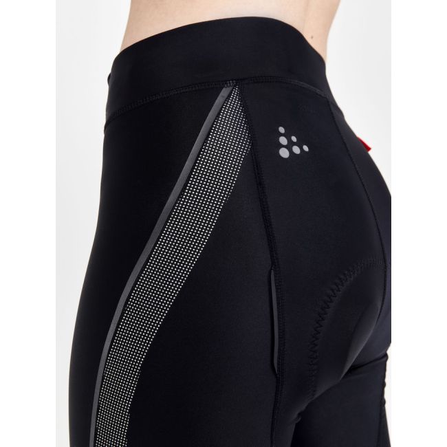 Craft ADV Endur Lumen Shorts W – Pantaloni scurți de ciclism reflectorizanți - Negru