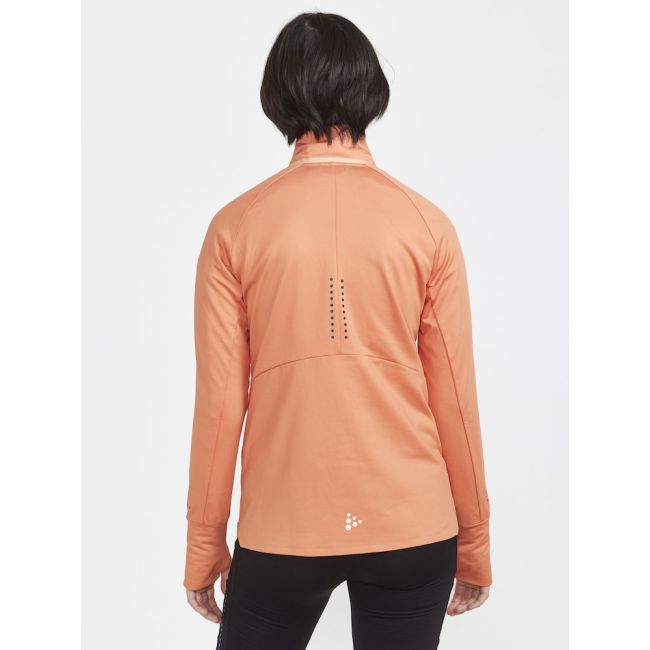 Craft ADV Subz Jacket 2 W – Geacă de alergare izolată pentru iarnă - Portocaliu