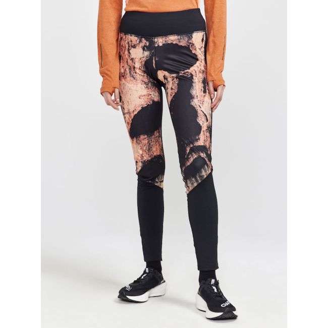 Craft ADV Subz Wind Tights 2 W – Colanți de alergare anti-vânt pentru iarnă - Negru (999007)