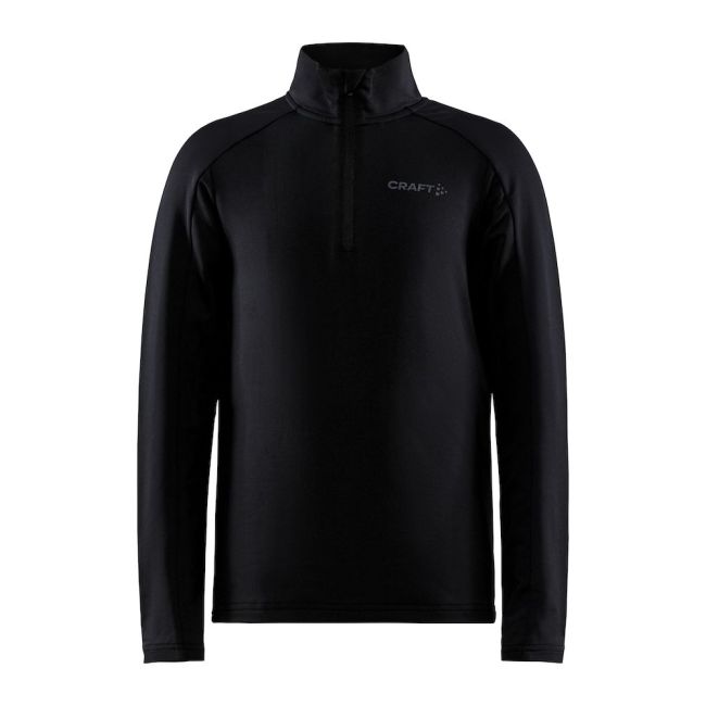 Craft Core Gain Midlayer Junior – Bluză strat intermediar pentru copii - Negru