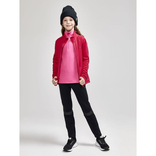 Craft Core Gain Midlayer Junior – Bluză strat intermediar pentru copii - Roz