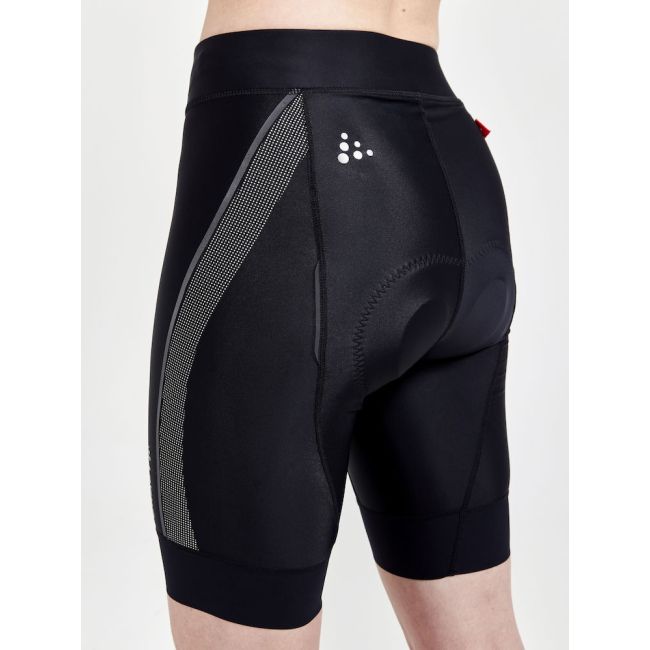 Craft ADV Endur Lumen Shorts W – Pantaloni scurți de ciclism reflectorizanți - Negru