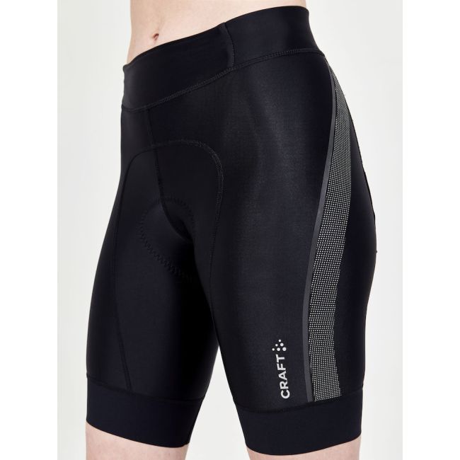 Craft ADV Endur Lumen Shorts W – Pantaloni scurți de ciclism reflectorizanți - Negru