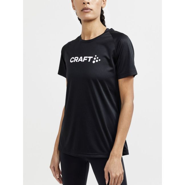 Craft Core Unify Logo Tee W – Tricou de antrenament cu logo - Negru