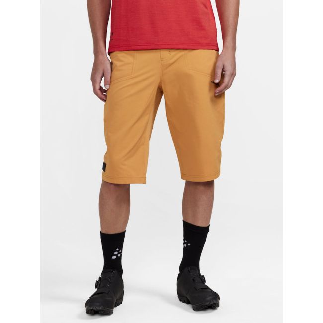 Craft Core Offroad Xt Shorts Pad – Pantaloni scurți de ciclism largi cu bazon - Portocaliu