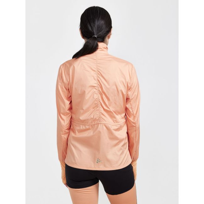 Craft ADV Essence Wind Jacket W – Geacă de vânt de alergare - Portocaliu (716000)