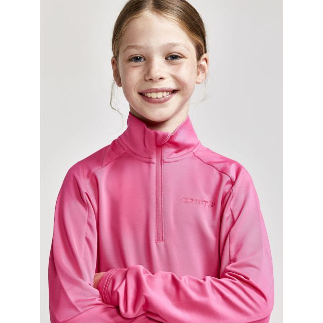 Craft Core Gain Midlayer Junior – Bluză strat intermediar pentru copii - Roz
