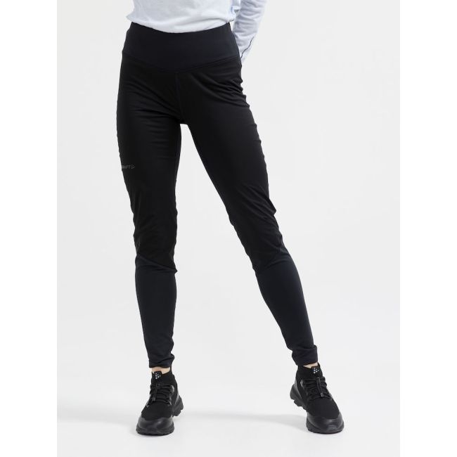 Craft ADV Subz Wind Tights 2 W – Colanți de alergare anti-vânt pentru iarnă - Negru (999000)