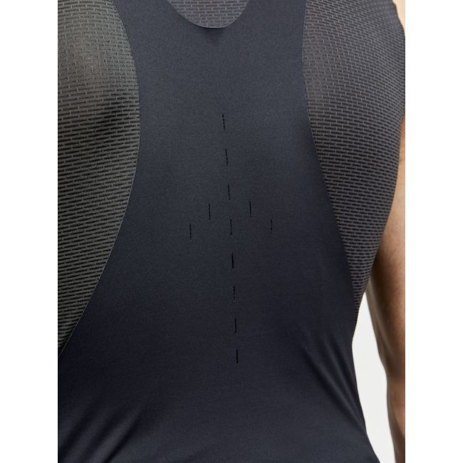 Craft PRO Bike Subz Wind Bib Tight – Colanți de ciclism cu bretele, anti-vânt, pro - Negru