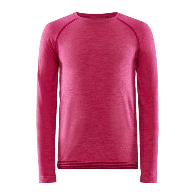 Craft Core Dry Active Comfort LS Junior – Bluză strat de bază pentru copii - Roz