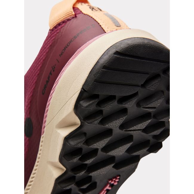 Craft ADV Nordic Trail W – Pantofi alergare trail - Roșu