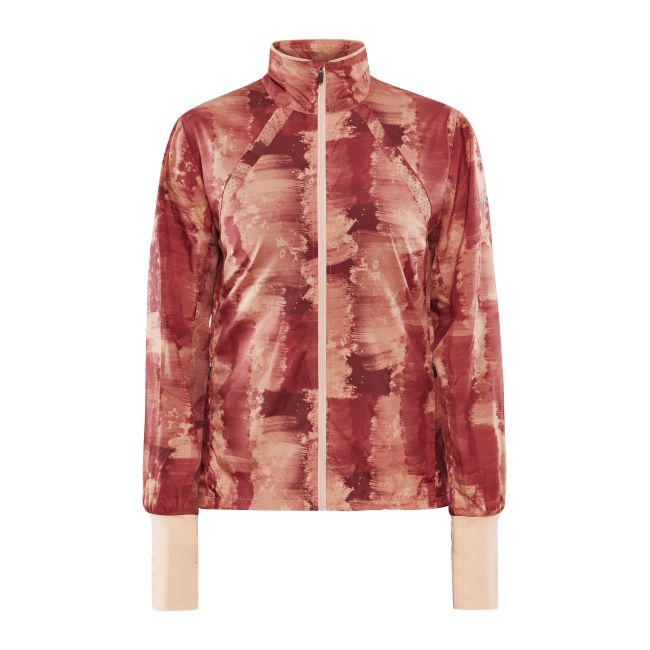 Craft ADV Essence Wind Jacket W – Geacă de vânt de alergare - Roșu