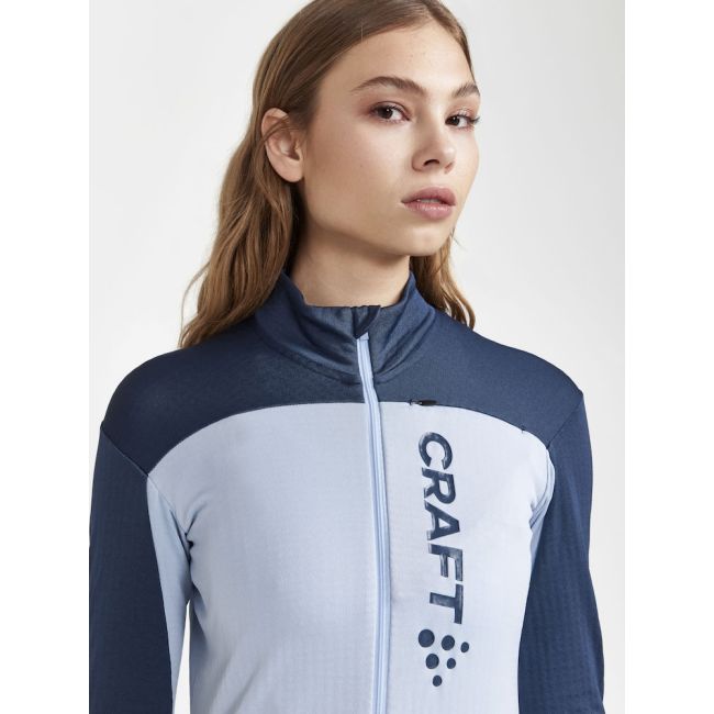 Craft Core Bike Subz LS Jersey W – Tricou de ciclism cu mânecă lungă, izolat - Albastru deschis