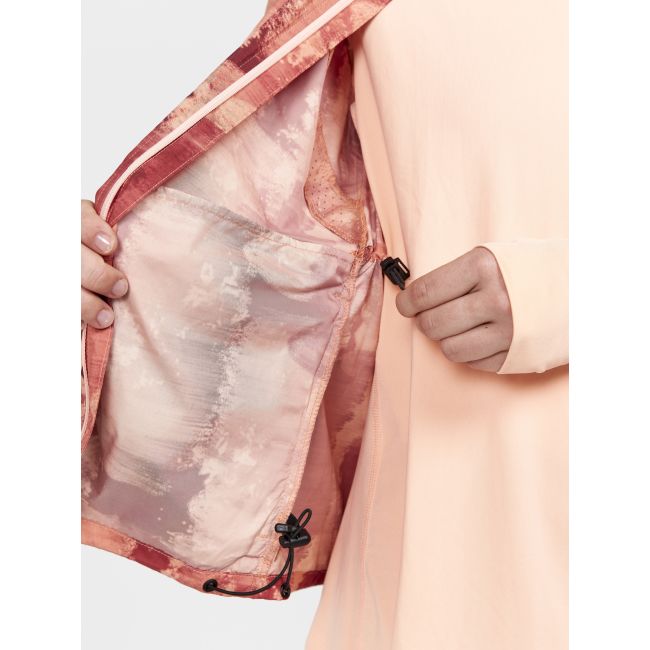Craft ADV Essence Wind Jacket W – Geacă de vânt de alergare - Roșu