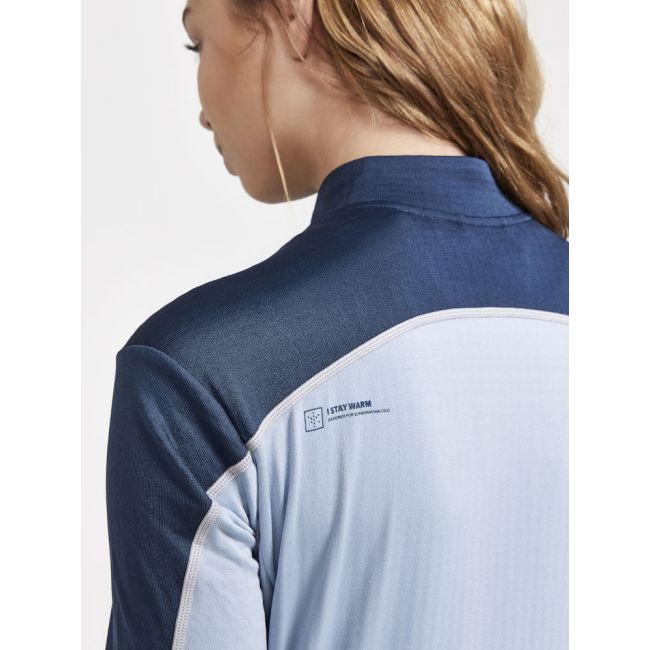 Craft Core Bike Subz LS Jersey W – Tricou de ciclism cu mânecă lungă, izolat - Albastru deschis