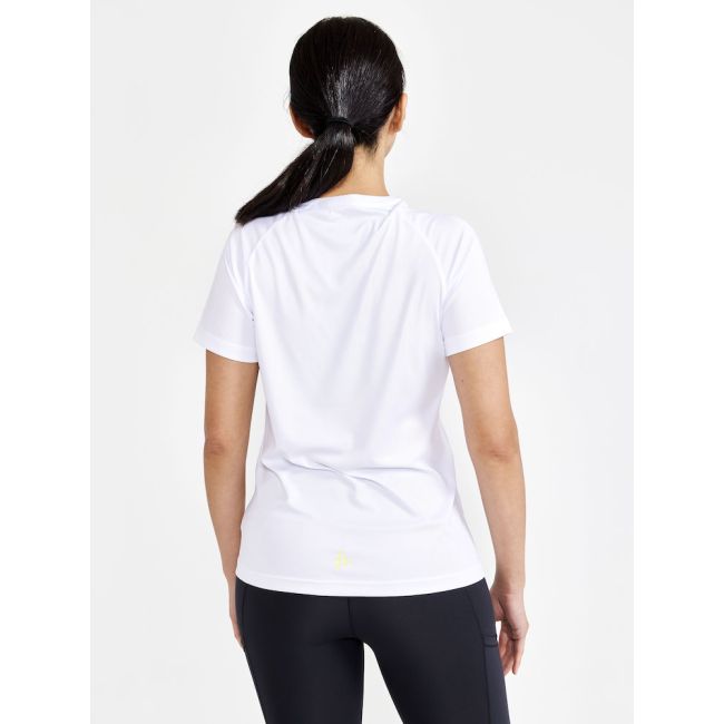 Craft Core Unify Logo Tee W – Tricou de antrenament cu logo - Alb